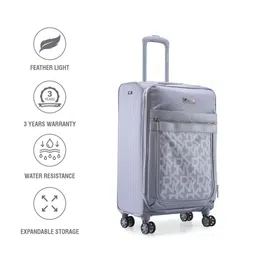 DKNY AFTER HOURS Printed Soft-Sided Polyester Twill Material Medium Trolley Suitcase 80L image 3