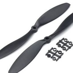 Pro-Range Propellers 1238(12X3.8) ABS Black 1CW+1CCW-1pair-21