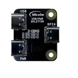 Blicube USB/Power Splitter for Raspberry Pi 4 BliKVM and PiKVM “KVM over IP” HDMI CSI-28
