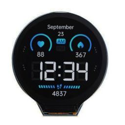 Waveshare ESP32-S3 Development Board, 32-bit LX7 Dual-core Processor, Integrates GC9A01 Display Driver Chip, With 1.28inch IPS Round LCD-20