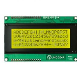 Original JHD629 20×4 character LCD Display with Yellow Green Backlight-13