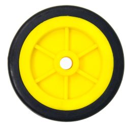 EasyMech Heavy Duty(HD) Disc Wheel 100mm Dia – 1Pcs(Yellow Color)-31