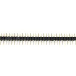 361030130SG111901-JILN-2.54X3.0Machined Pin Header/1X30P/180°/L=11.96// Upper Pinpoint0.60//Bottom Pinpoint0.50/Au1u”/PPS-58