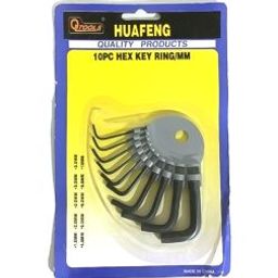 10 in 1 Metric Combination Hexagonal Key Allen Wrench (1.5mm 2mm 2.5mm 3mm 3.5mm 4mm 5mm 6mm 8mm 10mm)-6