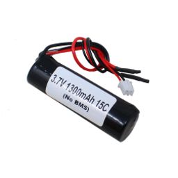 Pro-Range ISR 18650 3.7V 1300mAh 15C 1S1P Li-Ion Battery Pack (No BMS)-11