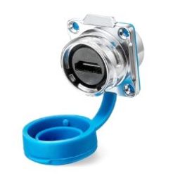 DH-24-J/HDMI2/213/SX-43-402-CNLINKO-DH-24 HDMI Female Power Socket IP67 Signal Data Connector-picture-7