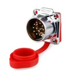 LP-24 Male 12 Pin Soldering Type Floating Power Socket with Metal Shell IP67 400V 10ALP-24 Male 12 Pin Soldering Type Floating Power Socket with Metal Shell IP67 400V 10A-image-37