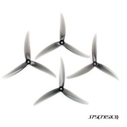 HQProp J75(7X5X3) Light Grey (2CW+2CCW)-Poly Carbonate Triblade Propeller-46