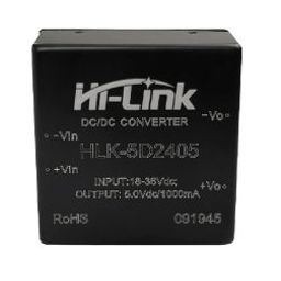 Hi-Link HLK-5D2405 Wide Voltage 18~36V to 5V1000mA5W DC-DC Power Module-16