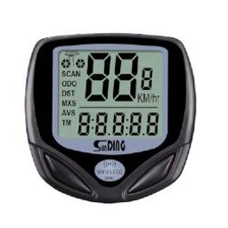 12V Sunding Multi-function Digital Wireless Cycling Waterproof Bike Bicycle Display-18