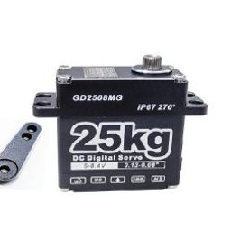 DYS Digital Waterproof 25KG 180 Degree DC Servo-38