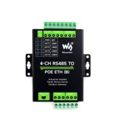 Waveshare 4-Ch RS485 to RJ45 Ethernet Serial Server, 4 Channels RS485 Independent Operation, Rail-mount Industrial Isolated Serial Module, Optional PoE Function-11