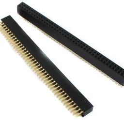 1.27mm 2×40 Pin Female Double Row Header Strip-15