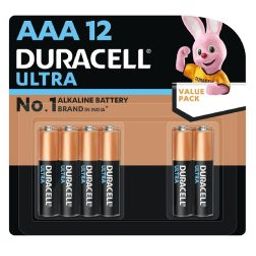 Duracell Ultra Alkaline AAA Battery (Pack of 12)-11