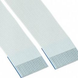 JS10A-20P-150-4-8-Jushuo-0.3mm 20P 1mm Same Side 15cm P=1mm FFC Cable (Flexible Flat Cable) ROHS-15