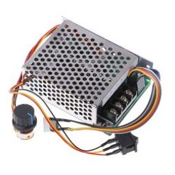 12V 24V 36V 40A PWM DC Motor Speed Controller Forward Reverse Adjustable Knob Switch with Case-4