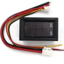 Dual Led 0.28 ” Display for DC0-100V 10A Voltage and Current Test Digital Instrument, Digital Meter Panel Amplifier Red-Green 10A-32