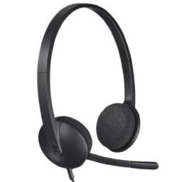 Logitech H340 Stereo Wired Over Ear Headphones With Mic-54