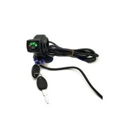 Yalu Electric scooter digital thumb throttle with voltage display and lock-15
