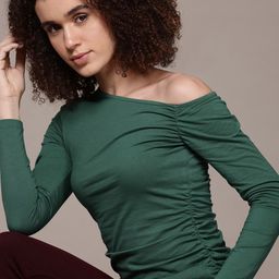 The Roadster Lifestyle Co. One Shoulder Ruched Top-picture-28