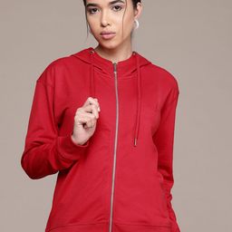 Nautica Drop Shoulder Sleeves Hooded Sweatshirt-image-51