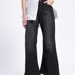 glitchez Women Flared Fun Light Fade Stretchable Bootcut Jeans-image-14