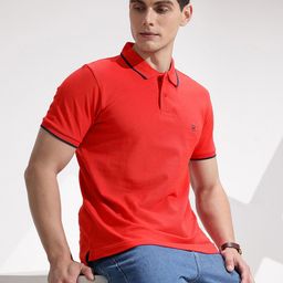 INVICTUS Polo Collar Pure Cotton T-shirt-image-24