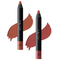 ME-ON 2-Pcs Photoface Long-Lasting Lip Crayon - Shade 15 & 16-50