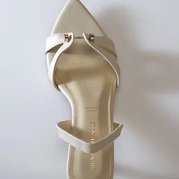 Signature Sole Open Toe Kitten Heels-23