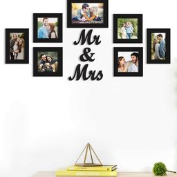 Art Street Set Of 11 Brown Solid Individual Photo Frames-image-54