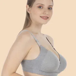 Tweens Coral & Grey Bra Full Coverage Lightly Padded image 4