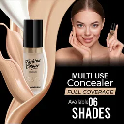 Fashion Colour Platinum Full Coverage Multi-Use Concealer 15 ml - Tan 04 image 3