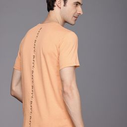 HRX by Hrithik Roshan Pure Cotton Typography Printed Yoga T-shirt-image-99
