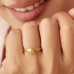 Kisna Diamond & Gold Jewellery 18k Pure Gold Embracia for Women-picture-34
