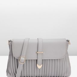 DressBerry Structured Pleated Sling Bag-picture-46