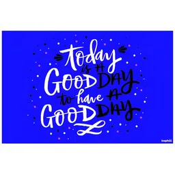 Inephos Blue & White Paper Creative Artwork Wall Poster-image-68