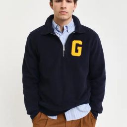 Gant Blue Regular Fit Sweatshirt-picture-27