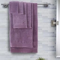 Maspar Purple Cotton 550 GSM Bath Linen Set-image-41