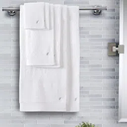 Maspar White Cotton 550 GSM Bath Linen Set-picture-16