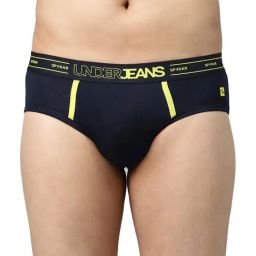 UnderJeans by Spykar Navy Briefs-image-32