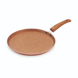Nirlon Aluminium Non Stick Induction Base Flat Tawa - 26 cm Diameter-image-3