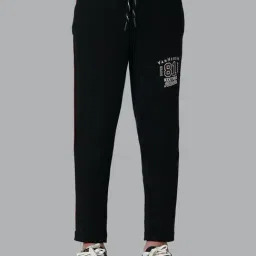 Van Heusen Regular Fit Smart Tech Easy Stain Release Trackpants - Black-picture-13