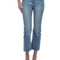 Only Light Blue Denim Flared Fit Jeans-image-57