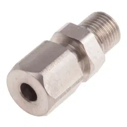 RS PRO in-Line Thermocouple Compression Fitt ing for Thermocouple 1/8 BSP 3/16 in Probe, 8399563-23