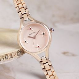 Newton Women Rose Gold-Toned Analogue Watch WPRG082-image-77
