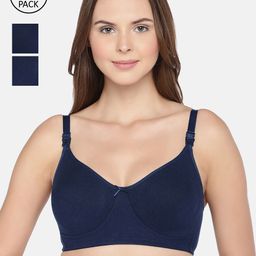 Inner Sense Organic Cotton Antimicrobial Sustainable Soft feeding Bra(Pack of 3) IMBC005E-picture-14