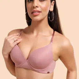 Enamor Rose Pink Push-up Bra-picture-11
