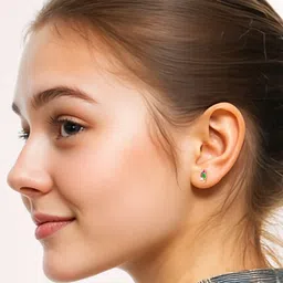 HighSpark Girls 925 Sterling Silver Parrot Shaped Studs-image-83