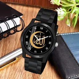 Gopal Shopcart Unisex Printed Quartz Analogue Watch - KT-Islamic-ROM01-BLK-CD_SH-85