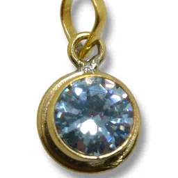 VANISHREE WORLD Gold-Plated Circular Pendants-image-68